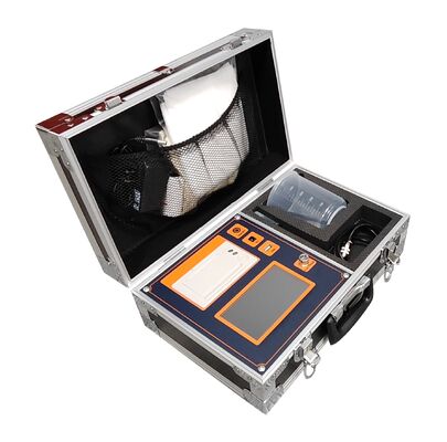 Portable Salt Deposit Density Tester with 0.0001-9.9999 mg/cm² Range, 480×272 Color LCD Touchscreen, and 100,000 Records Storage for Insulator Contamination Testing