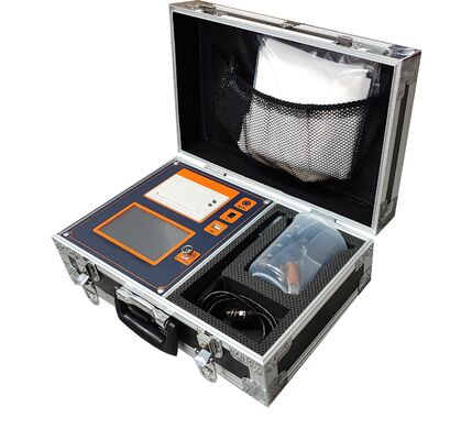 Portable Salt Deposit Density Tester with 0.0001-9.9999 mg/cm² Range, 480×272 Color LCD Touchscreen, and 100,000 Records Storage for Insulator Contamination Testing