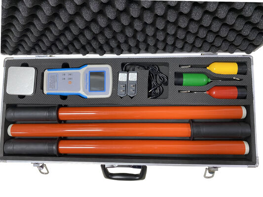Wireless High Voltage Phase Sequence Meter 220kV with Phase Difference Accuracy ≤5° and 100m Transmission