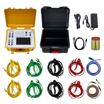 Portable 2-in-1 Transformer Turns Ratio  Winding Resistance Tester