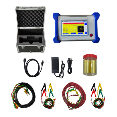 Handheld Transformer Turns Ratio Tester with 0.8～10000 Test Range, Three-phase Automatic Testing and Built-in Lithium Battery